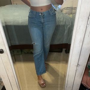 Current Elliot Straight Leg Blue jeans